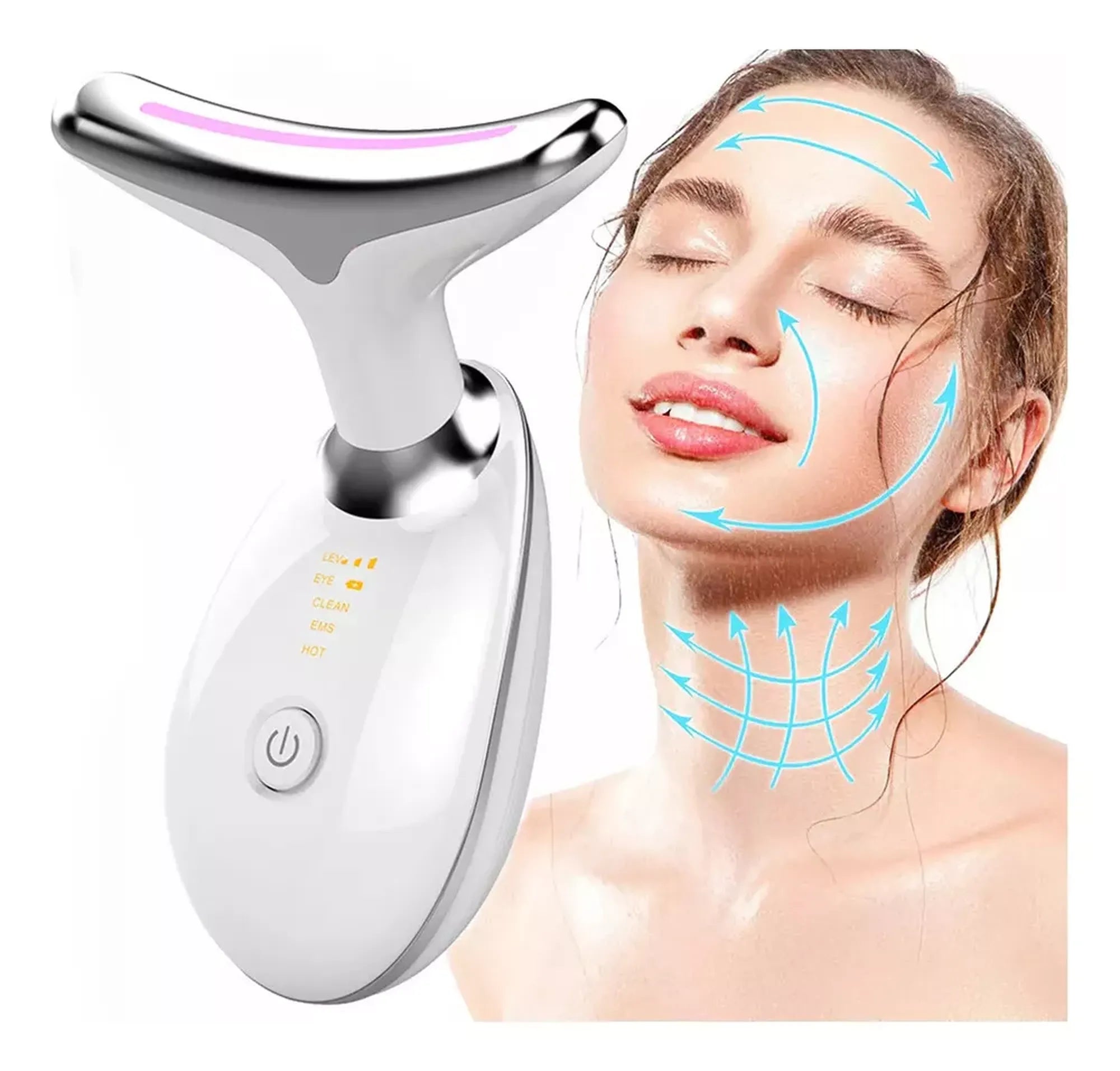 Masajeador Facial Cuello Papada Ultrason