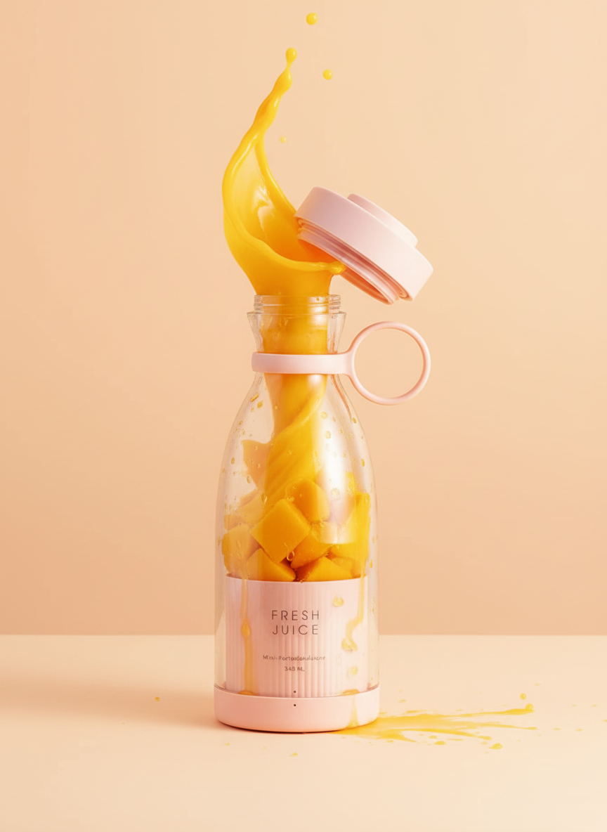 Botella Licuadora Portatil Recargable